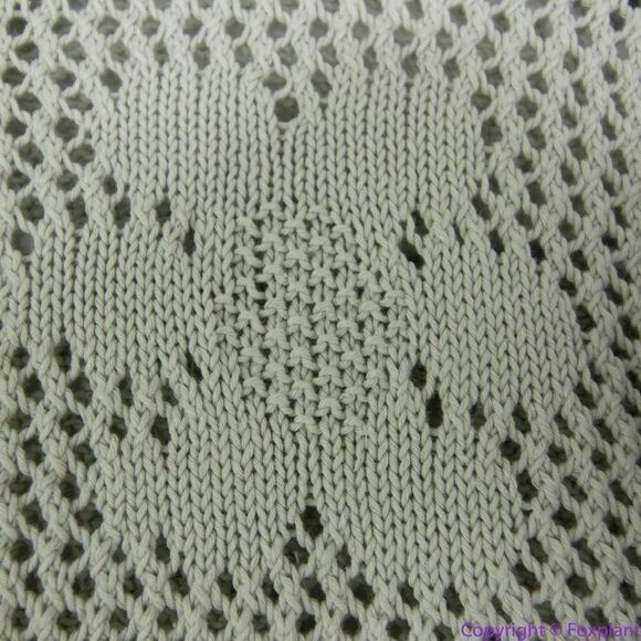 NEW Madewell 100% cotton Floral Open-Stitch Cardigan Sweater,‎ M, NF391 - Picture 12 of 16